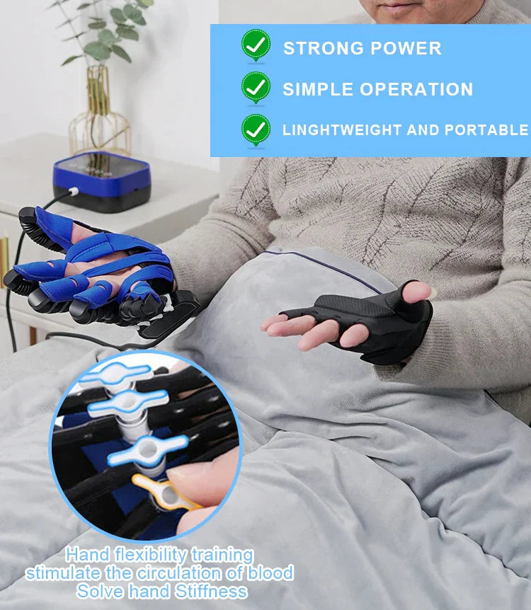 Robotic Physiotherapy Rehabilitation Gloves