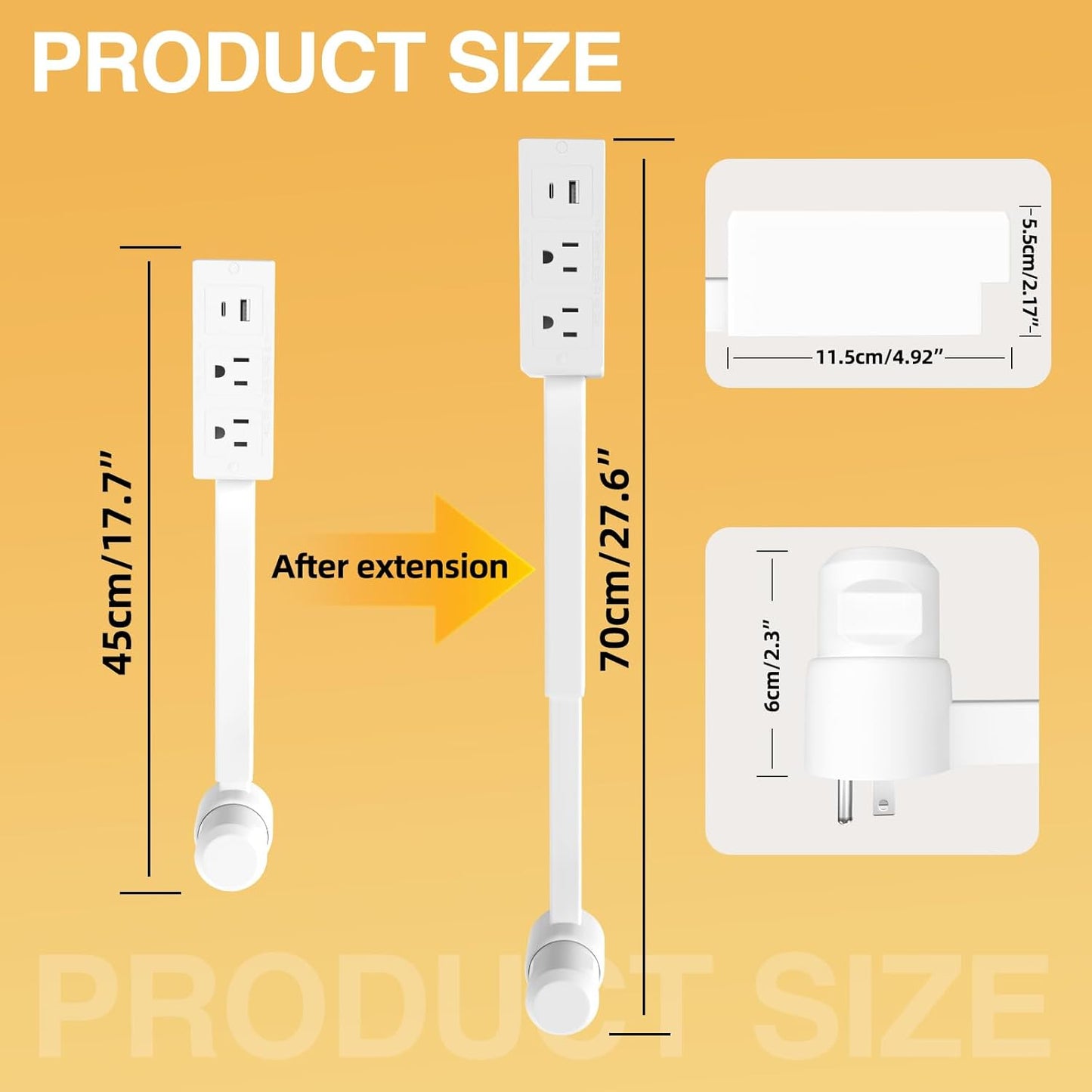 Power Strip Extender Home Convenients