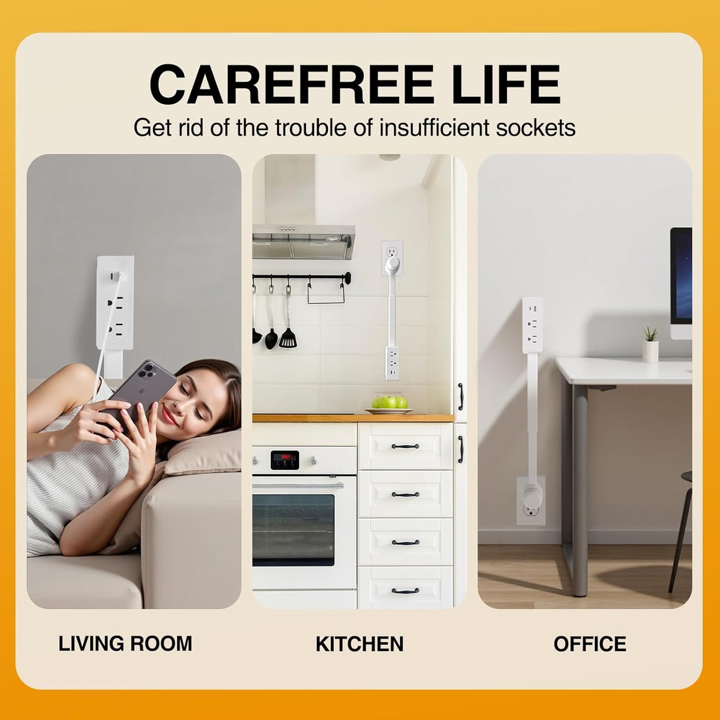 Power Strip Extender Home Convenients